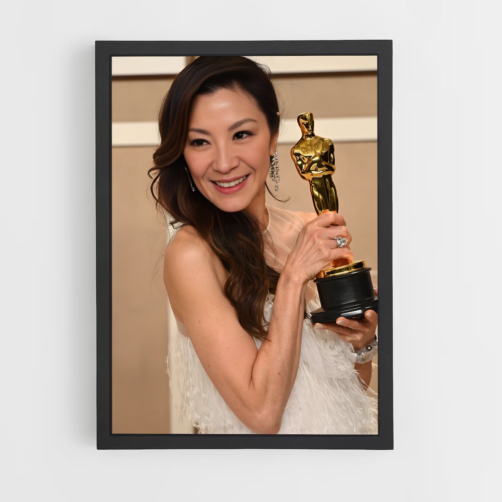 Poster Oscar de Michelle – affiche Kung Fu (vue 2)